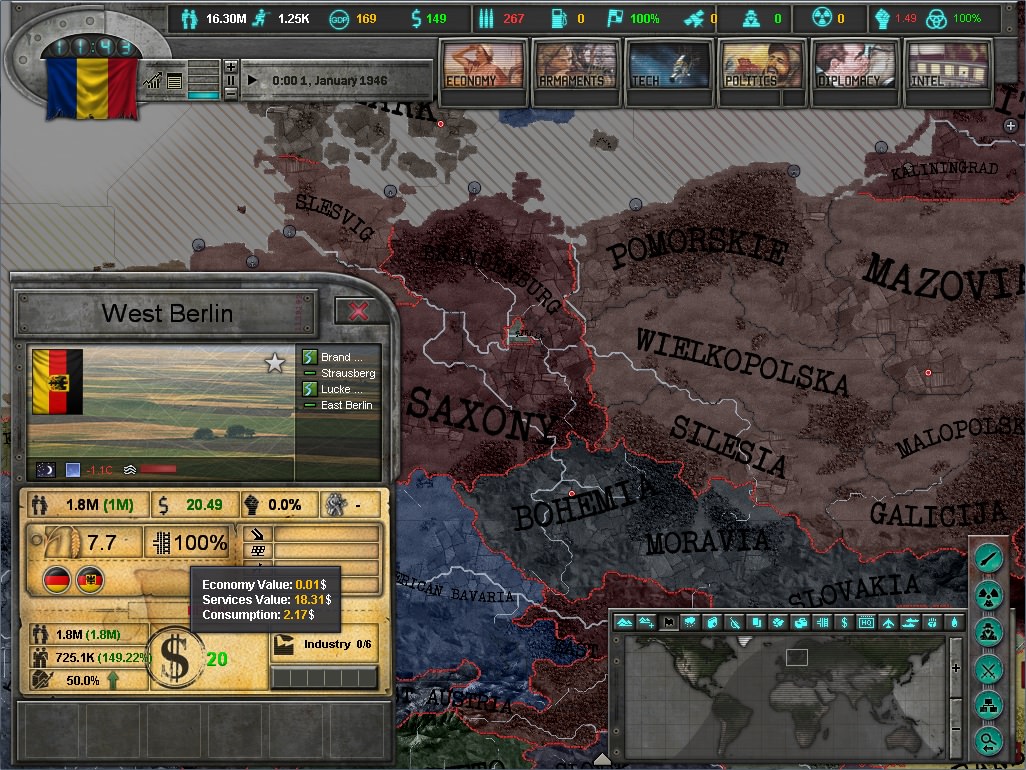 East vs. West - A Hearts of Iron Game